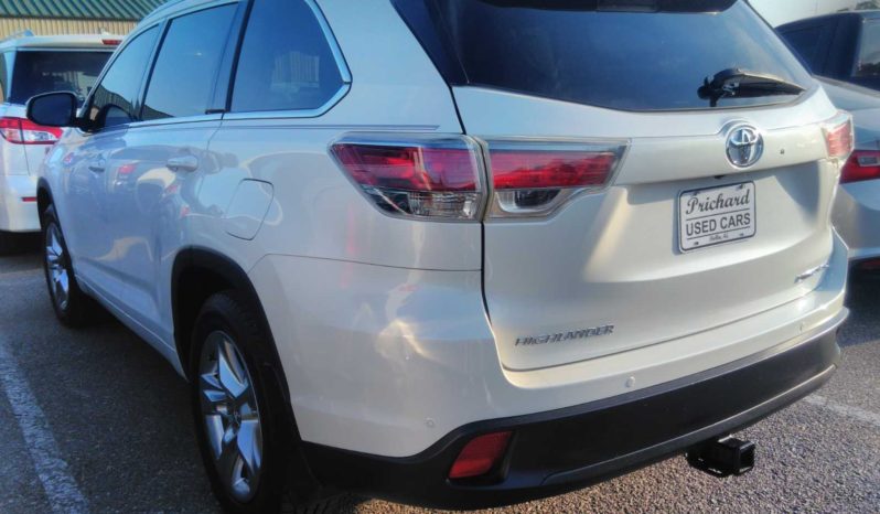 2015 Toyota Highlander Limited 5TDDKRFH8FS160629 full