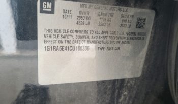 2012 CHEVROLET VOLT 1G1RA6E41DU126913 full