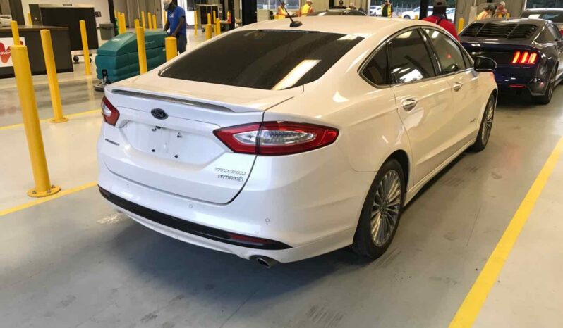 2013 Ford Fusion Titanium Hybrid 3FA6P0RU2DR360328 full