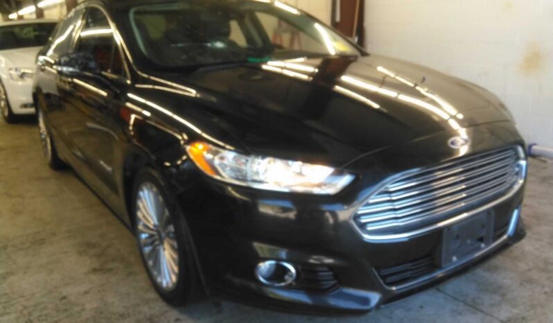 2014 Ford Fusion Titanium Hybrid 3FA6P0RU9ER290926 full