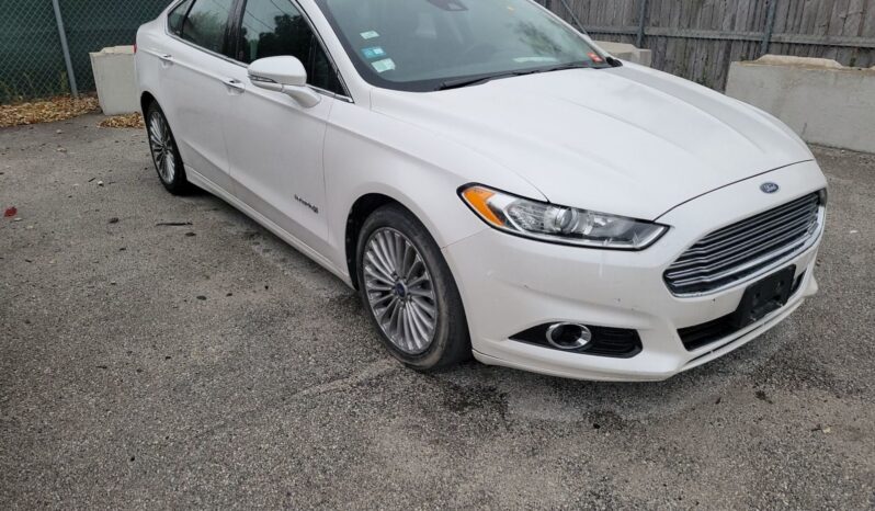 2013 Ford Fusion Titanium Hybrid 3FA6P0RUXDR293803 full