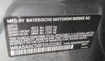 2015 BMW 528i WBA5A5C50FD522262 full