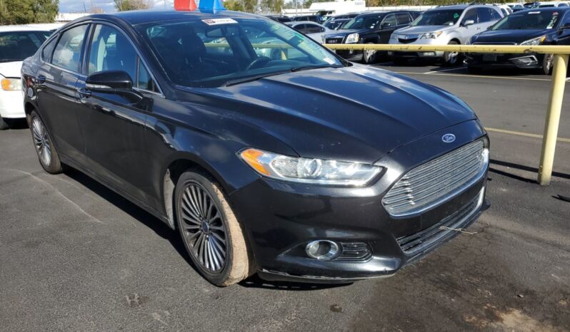 2014 Ford Fusion Titanium 3FA6P0K90ER196553 full