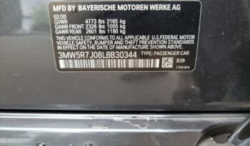 2020 BMW 3 Series 330I XDRIV 3MW5R7J08L8B30344 full