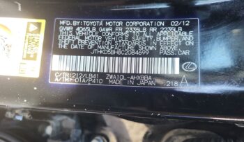 2012 Lexus CT 200h Hybrid JTHKD5BH8C2084699 full