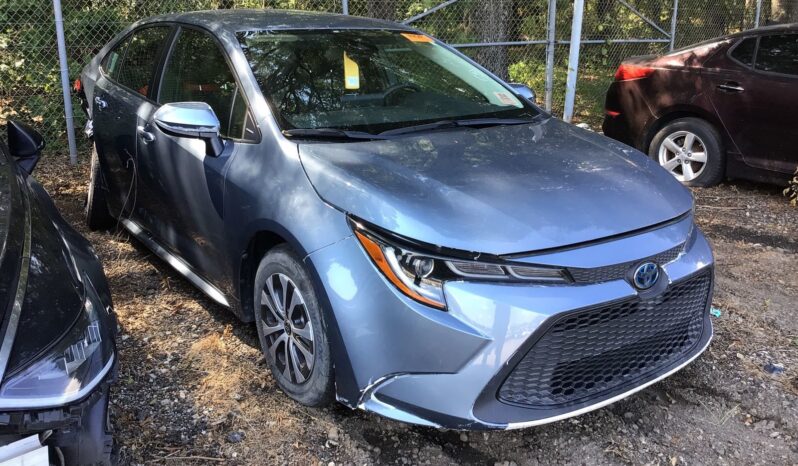 2022 Toyota Corolla Hybrid LE JTDEAMDE4NJ039787 full