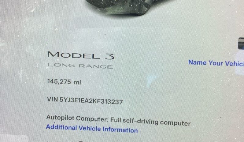 2019 Tesla Model 3 Long Range RWD 5YJ3E1EA2KF313237 full