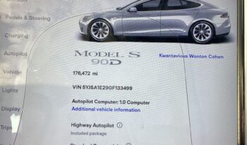 2016 Tesla Model S 90D AWD 5YJSA1E29GF133499 full