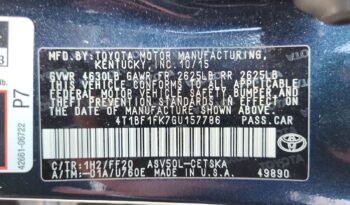 2016 Toyota Camry SE FWD 4T1BF1FK7GU157786 full