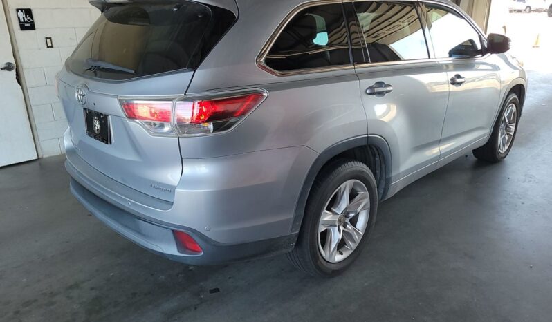 2015 Toyota Highlander Limited FWD 5TDYKRFH1FS044576 full