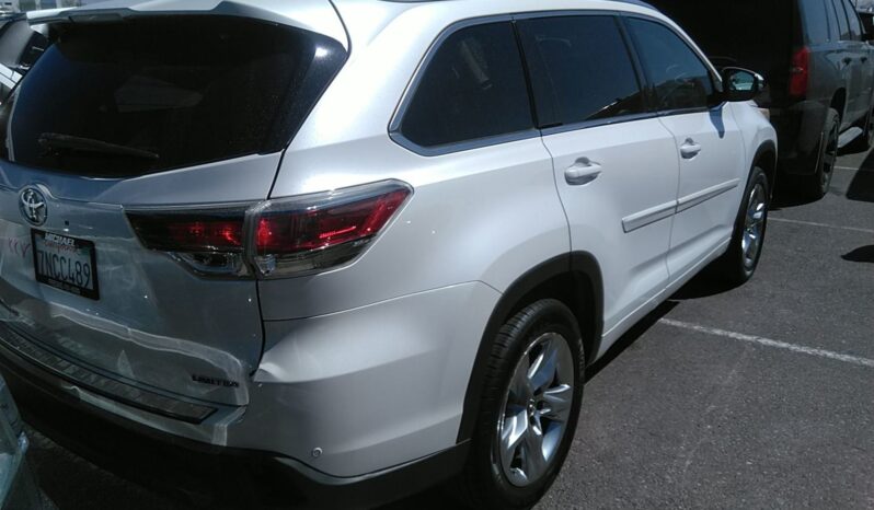 2016 Toyota Highlander Limited FWD 5TDYKRFH6GS127132 full